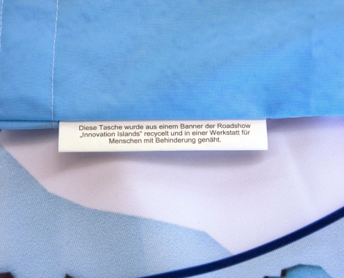 Beispiel Rückseite Label.