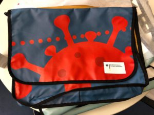 Bundesministerium Recycling Upcycling Tasche aus Banner