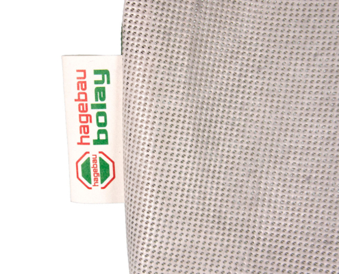 Beispiel eines Labels bei Tasche XL